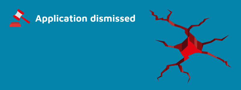 application dismissed on winding up petition