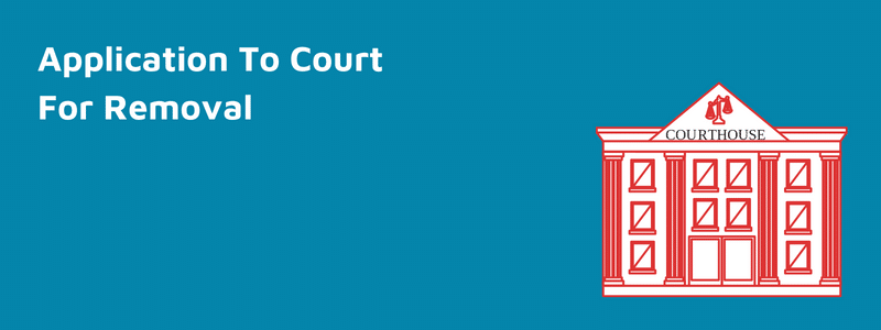 application to court to remove a liquidator