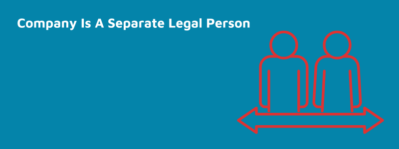 company is a separate legal person