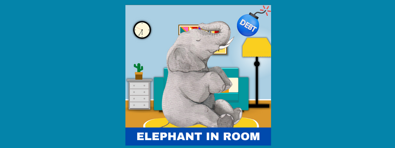 Elephant in room danger of overdrawn loan account
