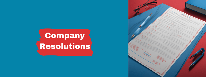 company resolutions