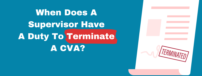 When Does A Supervisor Have A Duty To Terminate A Company Voluntary Arrangement